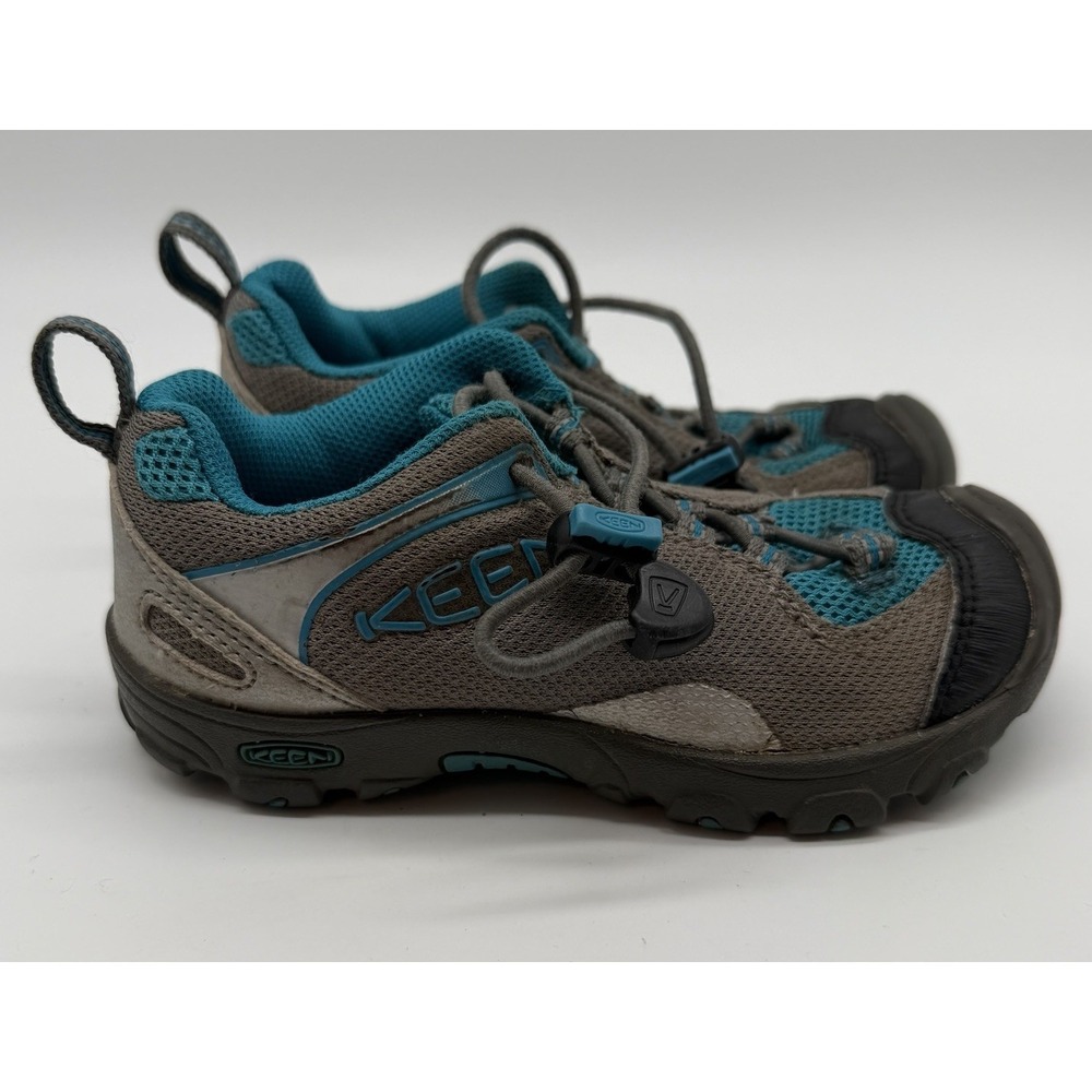Keens Shoes Kid Size 11 Gray Blue Closed Toe Lace Up‎ Water